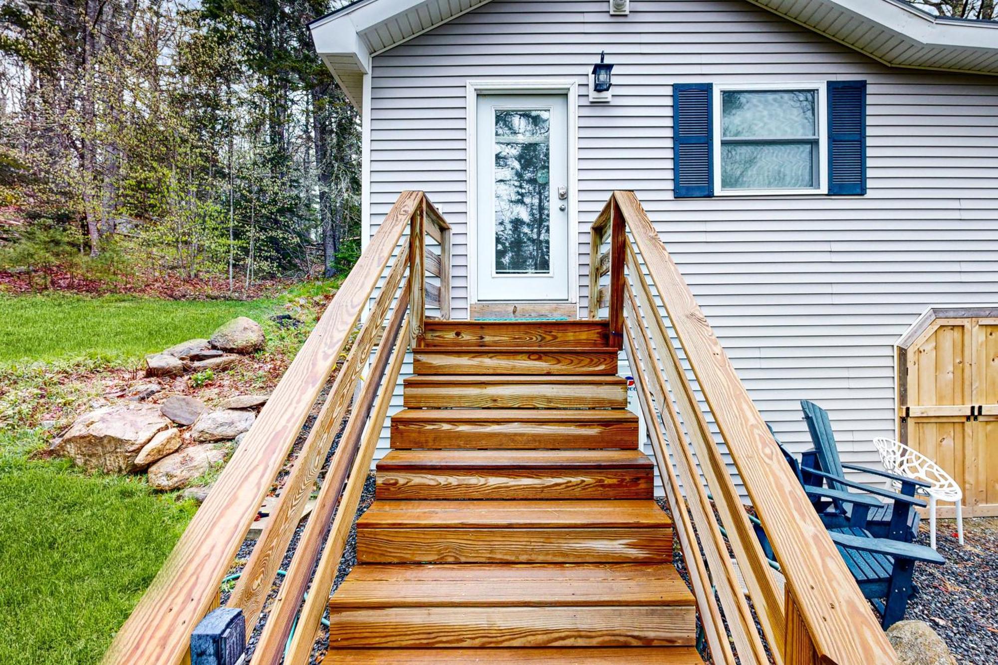 Little Cottage In The Woods Boothbay Harbor Buitenkant foto
