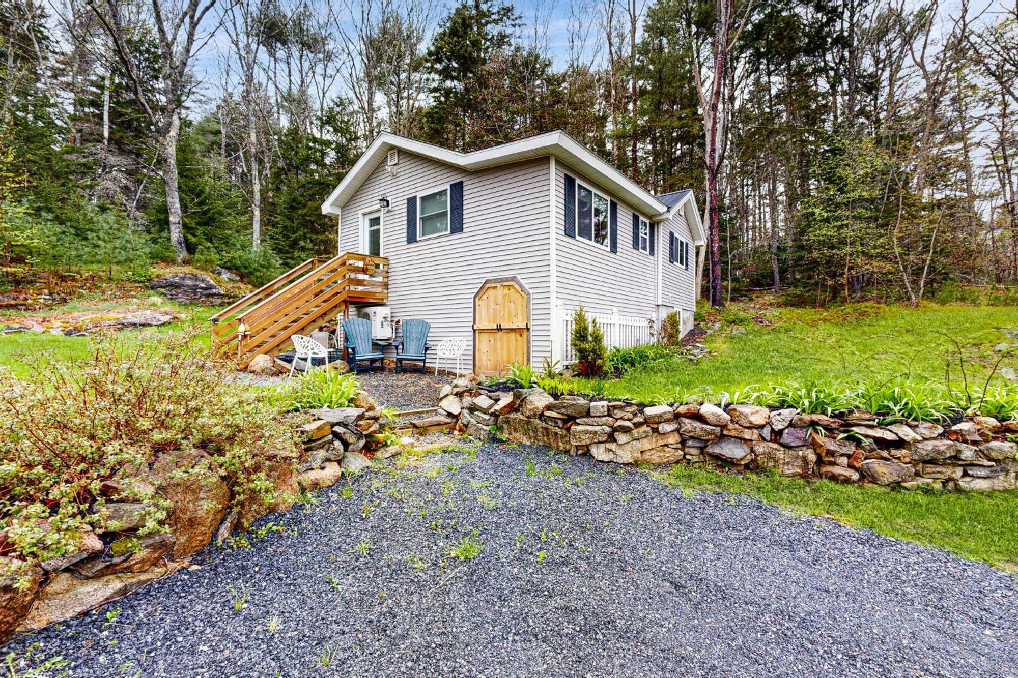 Little Cottage In The Woods Boothbay Harbor Buitenkant foto